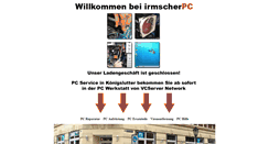 Desktop Screenshot of irmscherpc.de